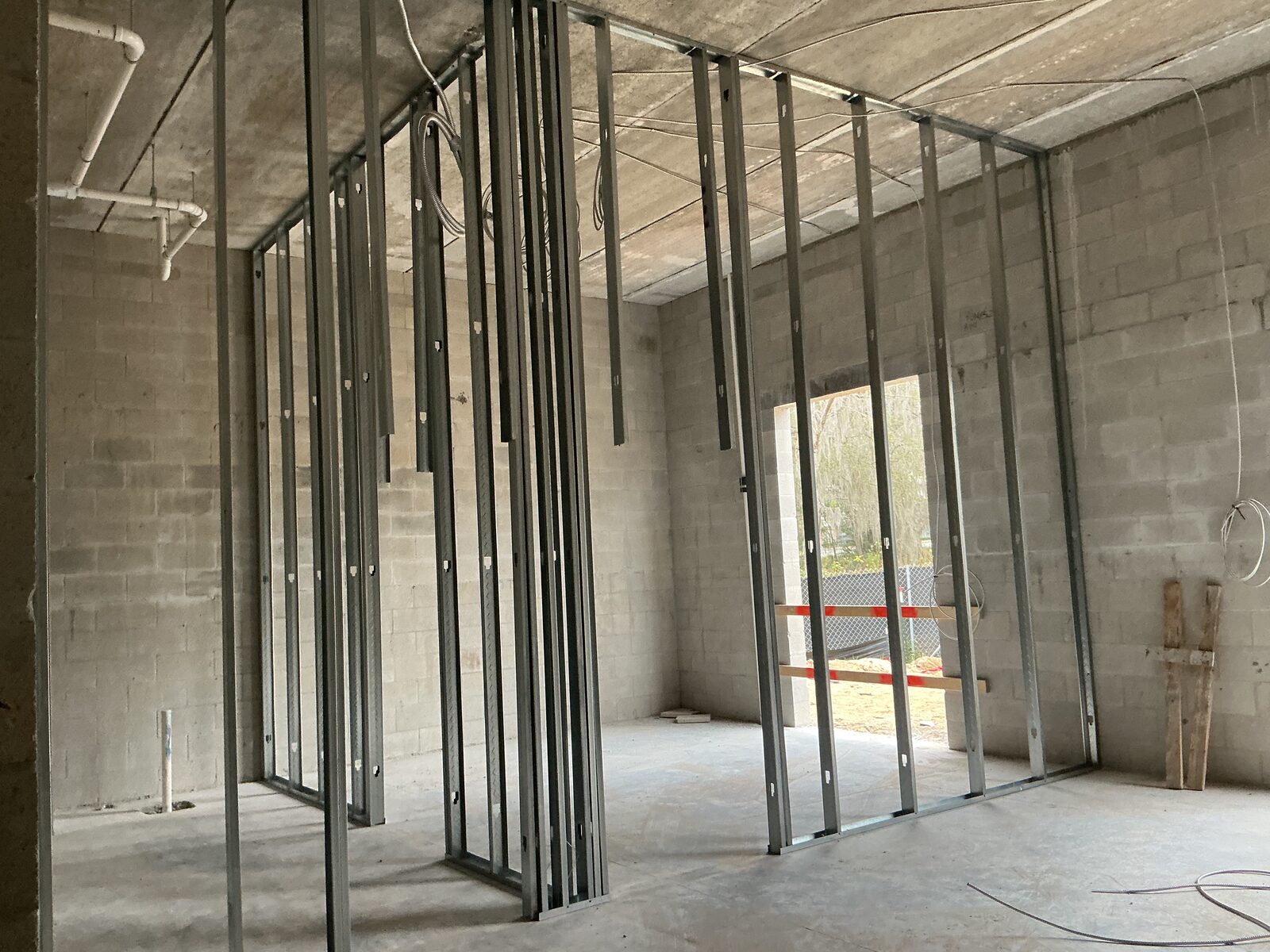 Triple H framed door openings and partitions